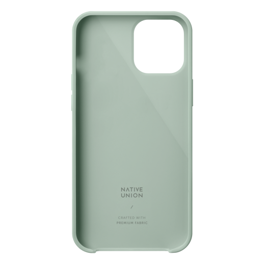 Чохол Native Union Clic Canvas Case Sage для iPhone 12 | 12 Pro (CCAV-GRN-NP20M)