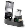 Док-станція Elago Charging Hub Dark Grey для iPhone/Apple Watch/AirPods