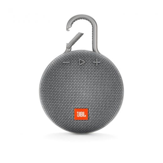 Портативная колонка JBL Clip 3 Stone Gray (JBLCLIP3GRY)