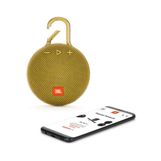 Портативная колонка JBL Clip 3 Mustard Yellow (JBLCLIP3YEL)