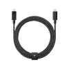 Кабель Native Union Belt Cable USB-C to USB-C Pro Cosmos Black (2.4 m) (BELT-C-CSBK-PRO-NP)