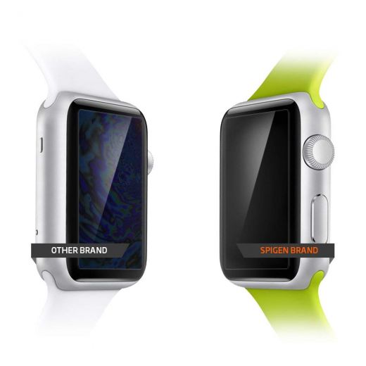 Защитная пленка Spigen Crystal Clear (3 pack) для Apple Watch 38mm Series 1/2/3