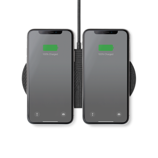 Бездротова зарядка Native Union Drop XL Wireless Charger Fabric Slate (DROP-XL-GRY-FB-UEU)