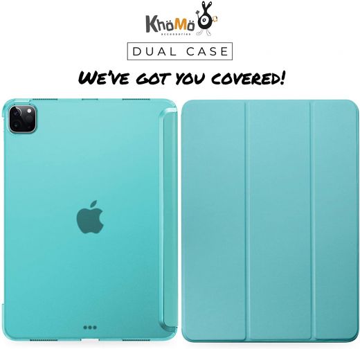 Чохол Khomo Dual Hybrid See Through Series Mint Green для iPad Pro 11" (2020)