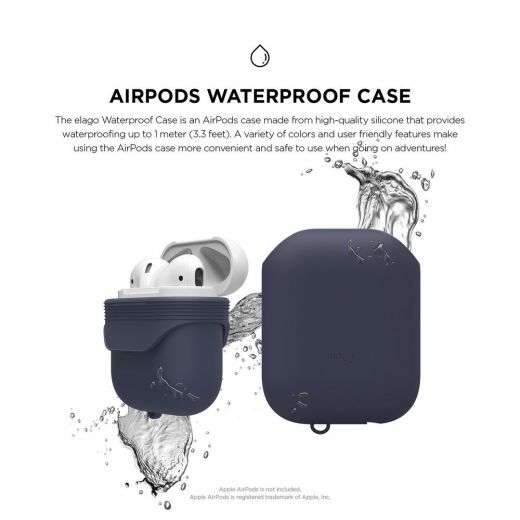 Чехол Elago Waterproof Case Jean Indigo (EAPWF-BA-JIN) для Airpods