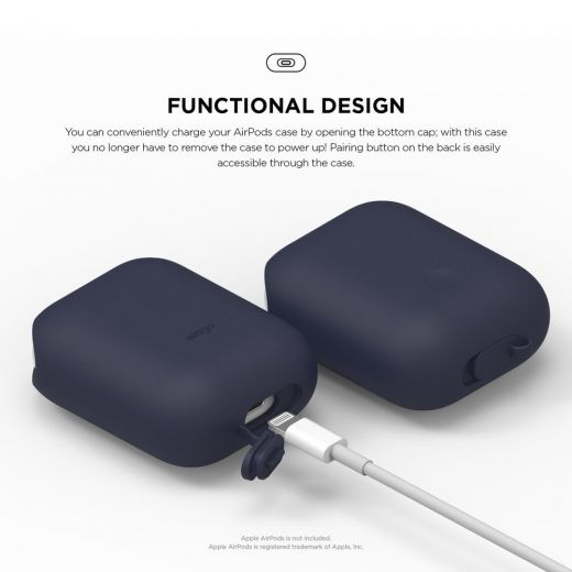 Чохол Elago Waterproof Case Jean Indigo (EAPWF-BA-JIN) для Airpods