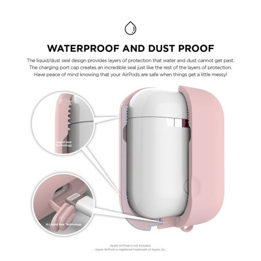 Чехол Elago Waterproof Case Lovely Pink (EAPWF-BA-LPK) для Airpods