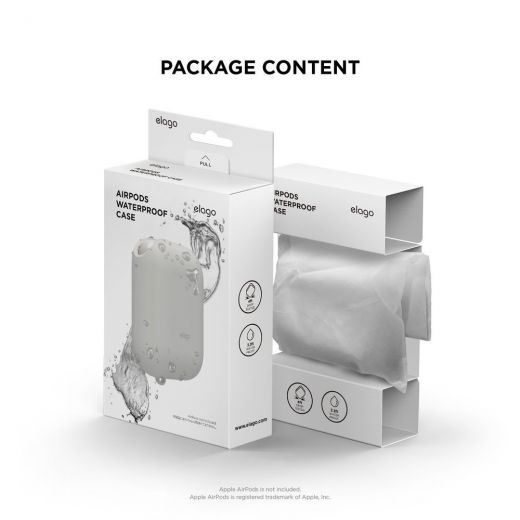 Чохол Elago Waterproof Case White (EAPWF-BA-WH) для Airpods