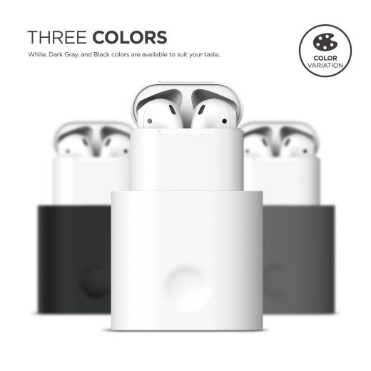 Док-станція Elago AirPods Stand White для AirPods