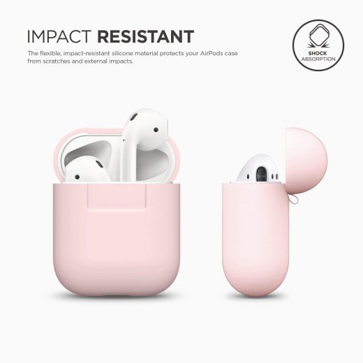 Чехол Elago Silicone Case Pink (EAPSC-PK) для Airpods