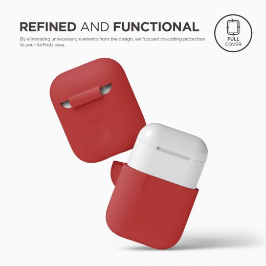 Чехол Elago Silicone Case Red (EAPSC-RED) для Airpods