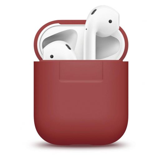 Чехол Elago Silicone Case Red (EAPSC-RED) для Airpods