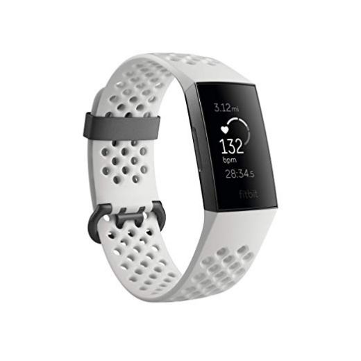 Фітнес-браслет Fitbit Charge 3 Graphite/White