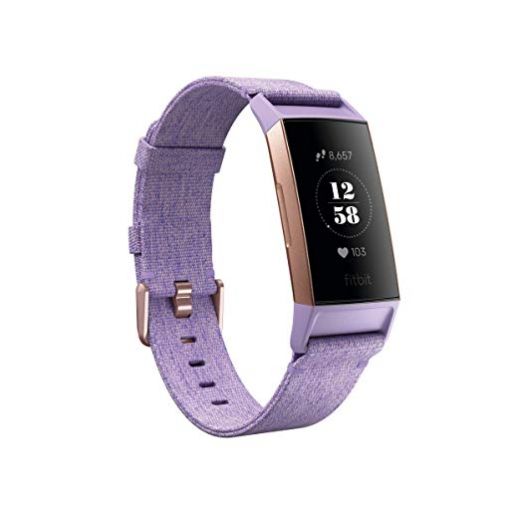 Фитнес-браслет Fitbit Charge 3 Lavender Woven