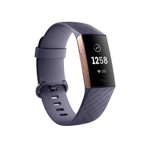 Фитнес-браслет Fitbit Charge 3 Rose Gold/Blue Grey