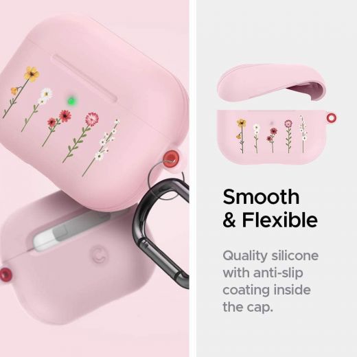 Чехол Ciel by Spigen Silicone Slim Cover Flower Garden для AirPods Pro