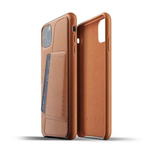 Чехол Mujjo Full Leather Wallet Tan (MUJJO-CL-004-TN) для iPhone 11 Pro Max