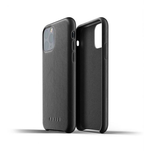 Чохол Mujjo Full Leather Black (MUJJO-CL-001-BK) для iPhone 11 Pro