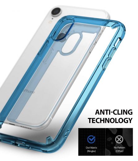 Чехол Ringke Fusion Aqua Blue для iPhone XR