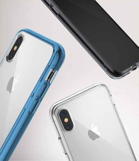 Чохол Ringke Fusion Aqua Blue для iPhone XS