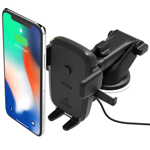 Тримач в автомобіль iOttie Easy One Touch 4 Qi Wireless Fast Charging Mount (HLCRIO134AM)