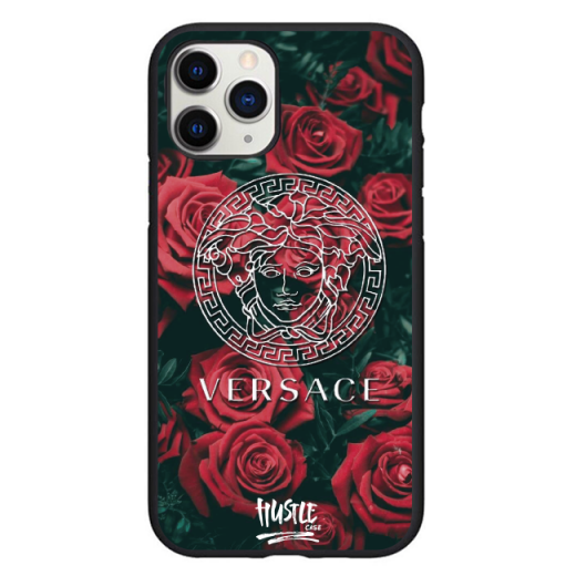 Чехол Hustle Case Versace Black для iPhone 12 Pro Max