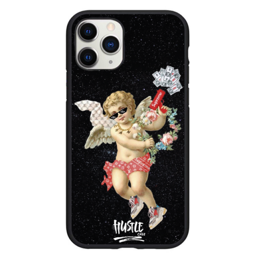 Чехол Hustle Case Angel Supreme black Black для iPhone 12 | 12 Pro