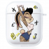 Прозрачный силиконовый чехол Hustle Case Lola Bunny Clear для AirPods 1 | 2