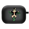 Силіконовий чохол Hustle Case Monopoly Dollar Black для AirPods Pro