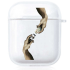 Прозорий силіконовий чохол Hustle Case Hands Time=Money Clear для AirPods 1 | 2 Прозорий силіконовий чохол Hustle Case Hands Time=Money Clear для AirPods 1 | 2