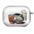Прозрачный силиконовый чехол Hustle Case Ice Big Mac Clear для AirPods Pro Прозрачный силиконовый чехол Hustle Case Ice Big Mac Clear для AirPods Pro
