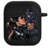 Силиконовый чехол Hustle Case Batman Love Black для AirPods 1 | 2