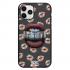 Чехол Hustle Case Lips Black для iPhone 12 Pro Max