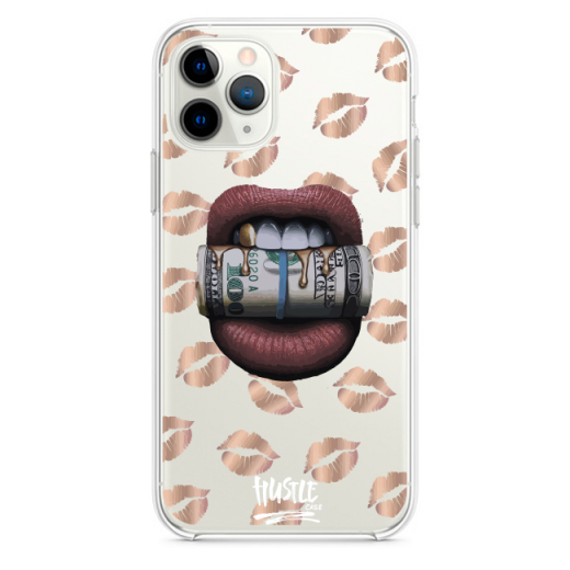 Прозрачный чехол Hustle Case Lips Clear для iPhone 12 | 12 Pro