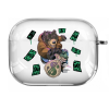 Прозорий силіконовий чохол Hustle Case Bear Clear для AirPods Pro