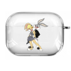 Прозрачный силиконовый чехол Hustle Case Bunny Love Clear для AirPods Pro