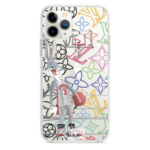 Прозорий чохол Hustle Case Bucks Bunny Basket Clear для iPhone 12 Pro Max