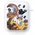 Прозрачный силиконовый чехол Hustle Case Scrooge Clear для AirPods 1 | 2 Прозрачный силиконовый чехол Hustle Case Scrooge Clear для AirPods 1 | 2