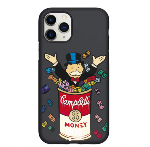 Чехол Hustle Case Monopoly Boom Black для iPhone 12 | 12 Pro