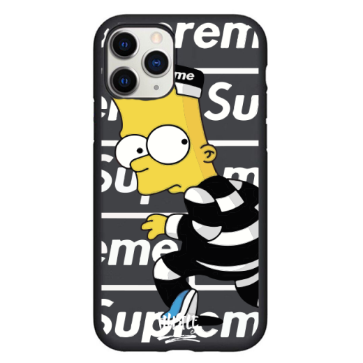 Чехол Hustle Case Bart Prison Black для iPhone 12 | 12 Pro