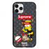 Чехол Hustle Case Simpsons Bart Supreme Black для iPhone 12 | 12 Pro