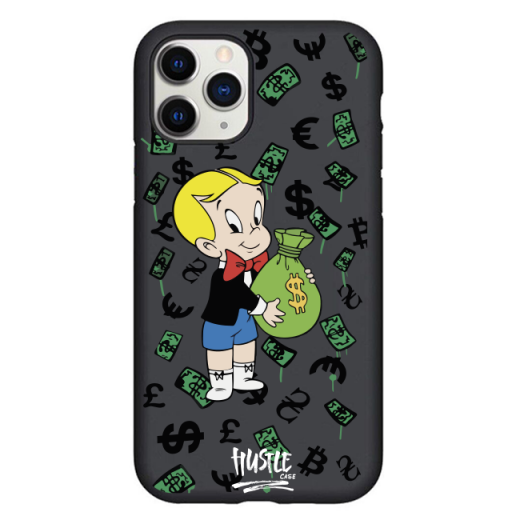 Чехол Hustle Case Monopoly Richie Rich Black для iPhone 12 Pro Max