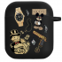 Силіконовий чохол Hustle Case Custom Black для AirPods 1 | 2 Силіконовий чохол Hustle Case Custom Black для AirPods 1 | 2