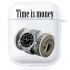 Прозорий силіконовий чохол Hustle Case Time is Money Clear для AirPods 1 | 2 Прозорий силіконовий чохол Hustle Case Time is Money Clear для AirPods 1 | 2