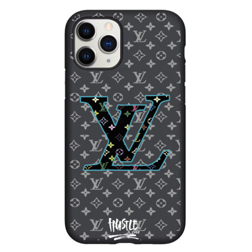 Чехол Hustle Case LV blue Black для iPhone 12 | 12 Pro