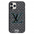 Чохол Hustle Case LV blue Black для iPhone 12 | 12 Pro