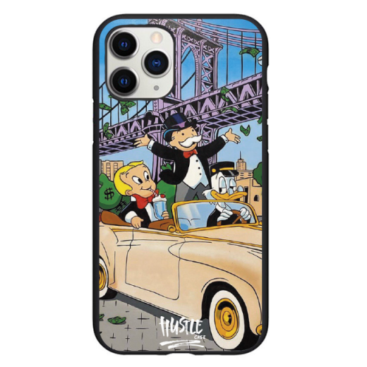 Чехол Hustle Case Monopoly London Black для iPhone 12 | 12 Pro