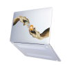 Чехол-накладка Hustle Case Hands BTC=Money Matte Clear для MacBook Air 13" (M1 | 2020 | 2019 | 2018)