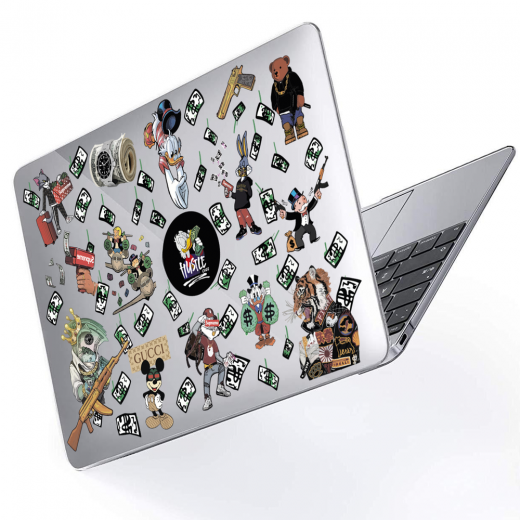 Чохол-накладка Hustle Case Hustle Clear для MacBook Air 13" (M1 | 2020 | 2019 | 2018)