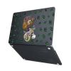 Чехол-накладка Hustle Case Bear Black для MacBook Air 13" (M1 | 2020 | 2019 | 2018)